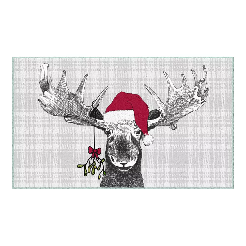 Mohawk Home Mohawk® Home Prismatic Holiday Moose Grey Rug 3 Mohawk Home Mohawk® Home Prismatic Holiday Moose Grey Rug