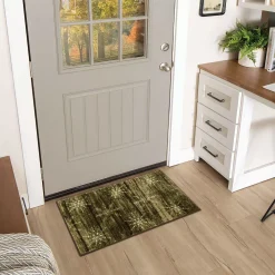 Mohawk Home Mohawk® Home Prismatic Barnwood Snowflakes Driftwood Rug -Mohawk shop 3972789 ALT