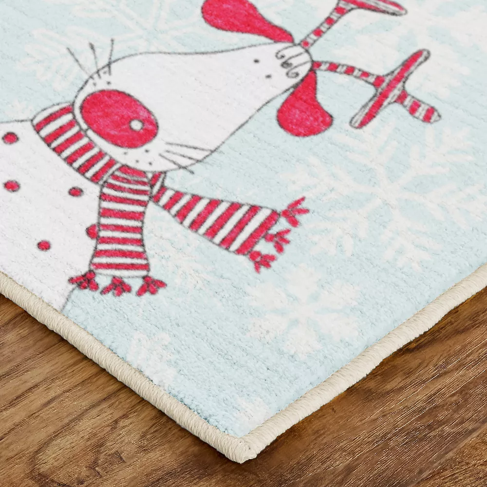 Mohawk Home Mohawk® Home Prismatic Christmas Friends Rug 4 Mohawk Home Mohawk® Home Prismatic Christmas Friends Rug - Image 2