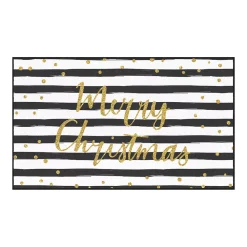 Mohawk Home Mohawk® Home Prismatic Christmas Stripe Black/White