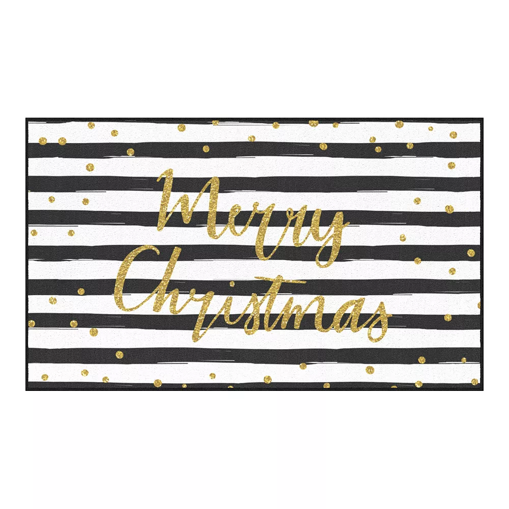 Mohawk Home Mohawk® Home Prismatic Christmas Stripe Black/White 3 Mohawk Home Mohawk® Home Prismatic Christmas Stripe Black/White