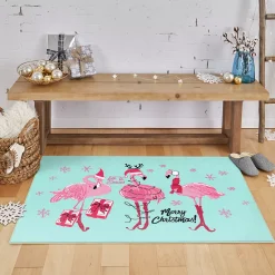 Mohawk Home Mohawk® Home Prismatic Flamingo Snowflakes Rug -Mohawk shop 3972812 ALT10