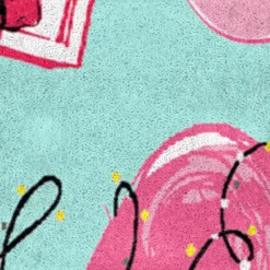 Mohawk Home Mohawk® Home Prismatic Flamingo Snowflakes Rug -Mohawk shop 3972812 ALT4