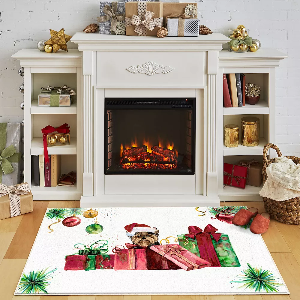 Mohawk Home Mohawk® Home Prismatic Santa Yorkie Rug 8 Mohawk Home Mohawk® Home Prismatic Santa Yorkie Rug - Image 6