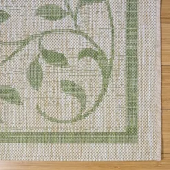 Gertmenian Paseo Hojas Sand Palm Indoor/Outdoor Rug -Mohawk shop 4277863 ALT2