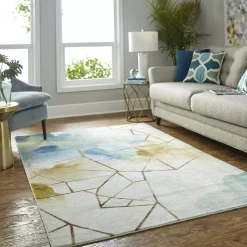 Mohawk Home Mohawk® Home Prismatic Illusion Water Recycled EverStrand Area Rug -Mohawk shop 4362641 ALT6