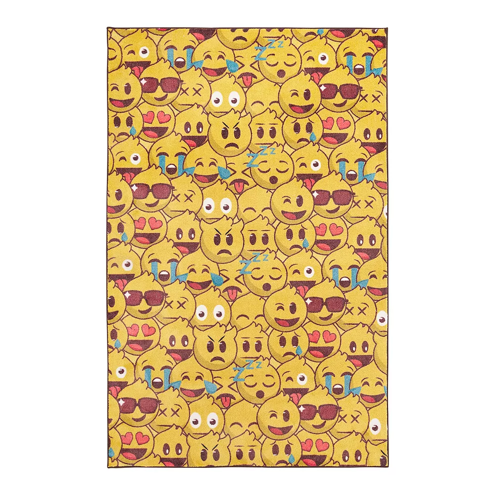 Mohawk Home Mohawk® Home Kids Prismatic Emoji Play Everstrand Rug 3 Mohawk Home Mohawk® Home Kids Prismatic Emoji Play Everstrand Rug