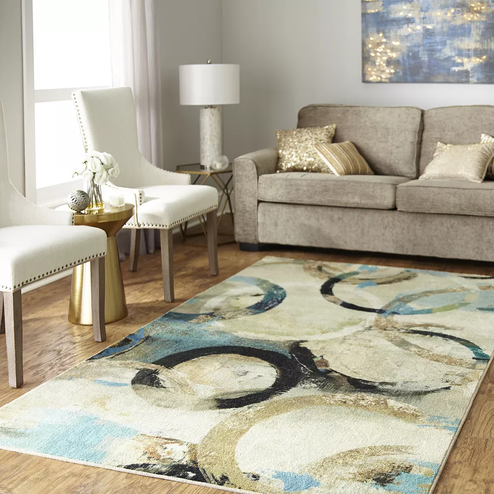 Mohawk Home Mohawk® Home Prismatic EverStrand Canvas Art Rug 4 Mohawk Home Mohawk® Home Prismatic EverStrand Canvas Art Rug - Image 2