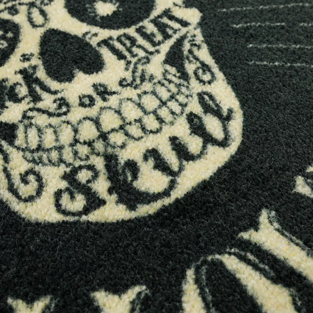 Mohawk Home Mohawk® Home Prismatic Be Scary Skull Rug 7 Mohawk Home Mohawk® Home Prismatic Be Scary Skull Rug - Image 5