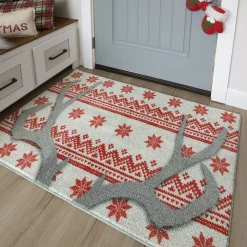 Mohawk Home Mohawk® Home Prismatic Holiday Antlers Rug -Mohawk shop 4669888 ALT6