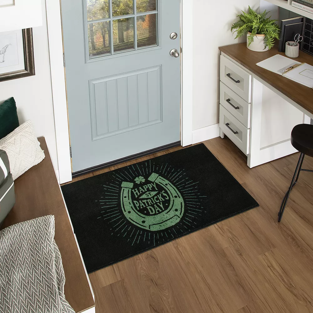 Mohawk Home Mohawk® Home Prismatic Irish Horseshoe Rug 4 Mohawk Home Mohawk® Home Prismatic Irish Horseshoe Rug - Image 2
