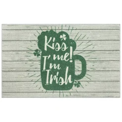 Mohawk Home Mohawk® Home Prismatic Kiss Me I'm Irish Rug