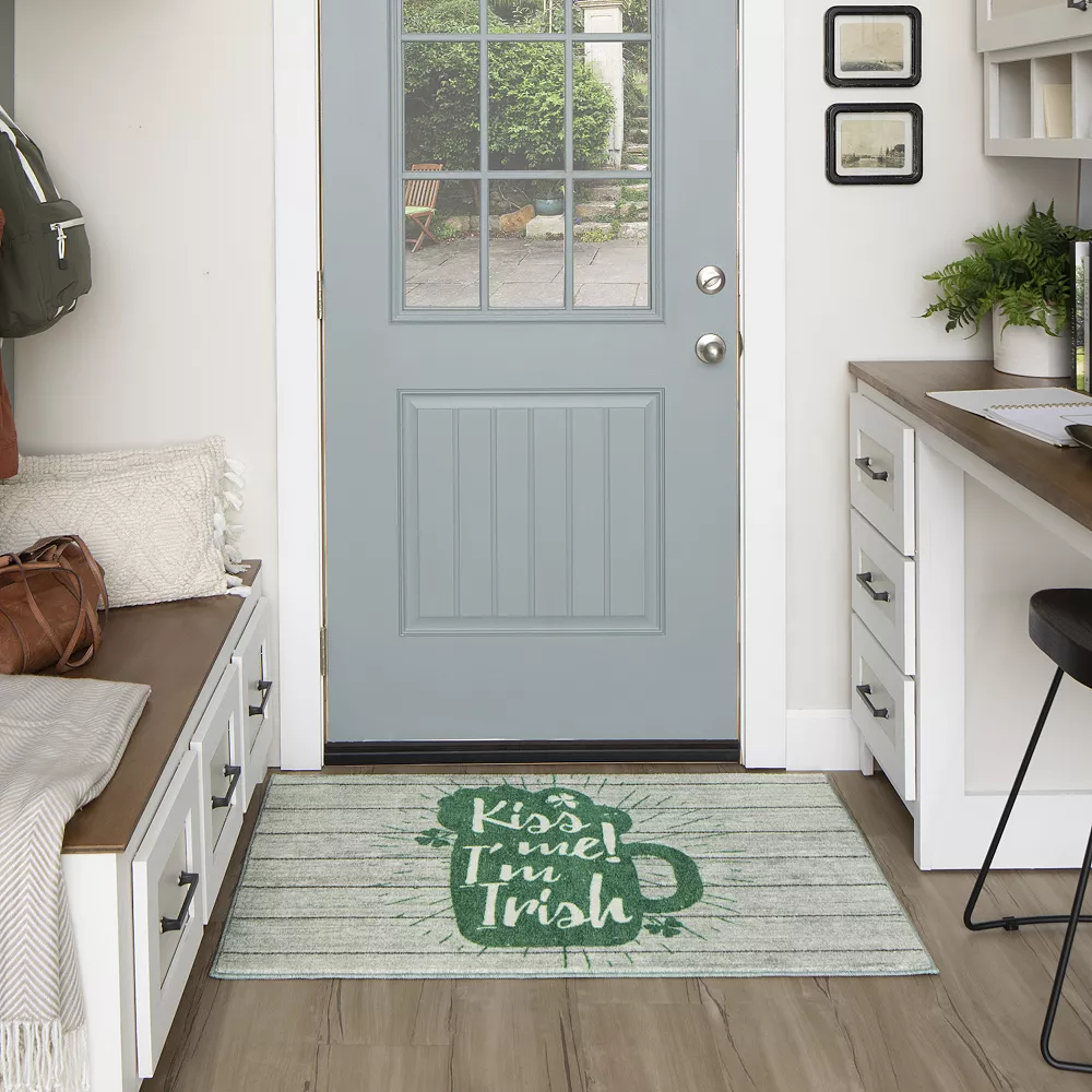 Mohawk Home Mohawk® Home Prismatic Kiss Me I'm Irish Rug 8 Mohawk Home Mohawk® Home Prismatic Kiss Me I'm Irish Rug - Image 6