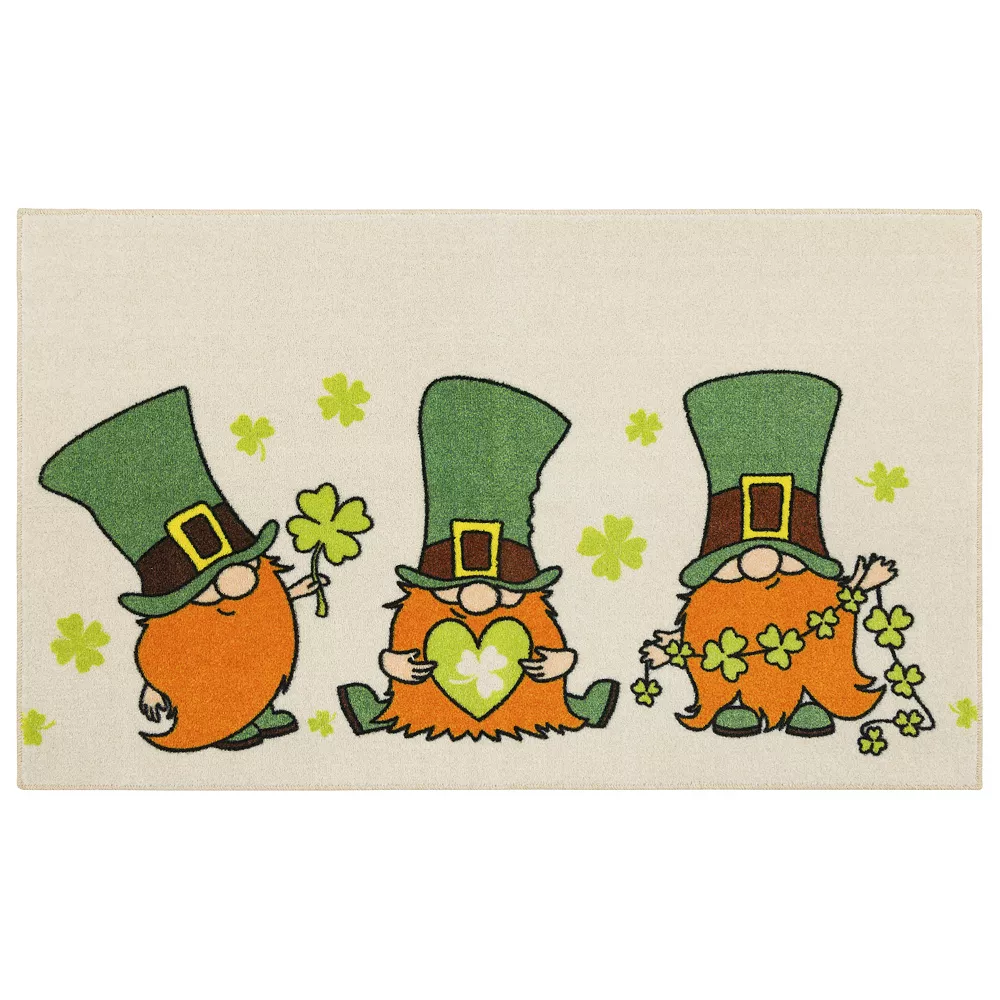 Mohawk Home Mohawk® Home Prismatic Leprechaun Clover Rug 3 Mohawk Home Mohawk® Home Prismatic Leprechaun Clover Rug