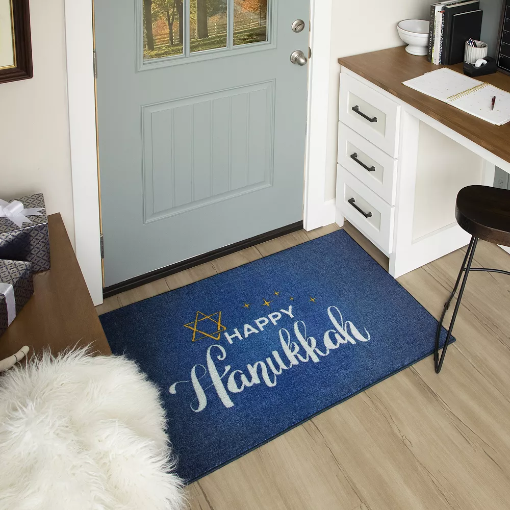 Mohawk Home Mohawk® Home Happy Hanukkah Rug 4 Mohawk Home Mohawk® Home Happy Hanukkah Rug - Image 2