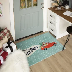 Mohawk Home Mohawk® Home Christmas Present Truck Rug -Mohawk shop 4787701 ALT