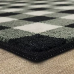 Mohawk Home Mohawk® Home Prismatic Black Buffalo Check Rug -Mohawk shop 4886929 ALT3