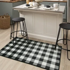 Mohawk Home Mohawk® Home Prismatic Black Buffalo Check Rug -Mohawk shop 4886929 ALT6