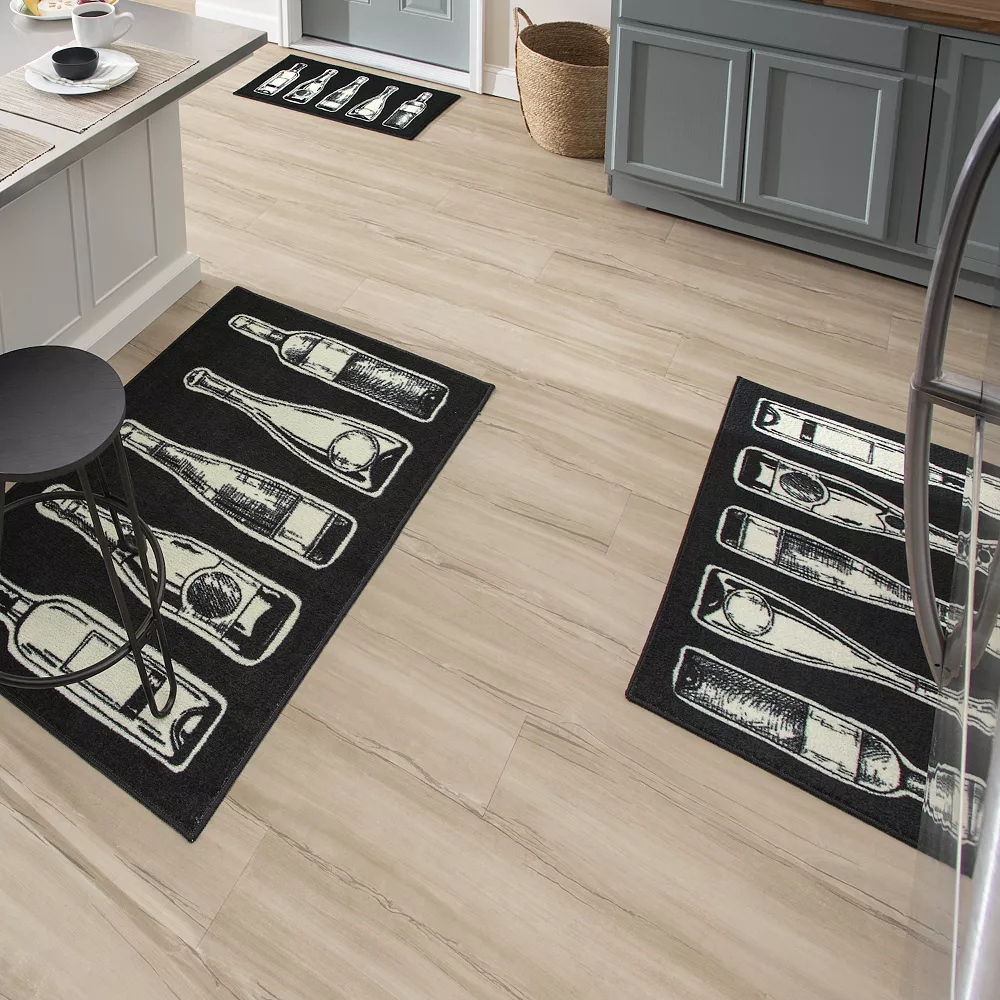 Mohawk Home Mohawk® Home Colorless Bottles Kitchen Rug 7 Mohawk Home Mohawk® Home Colorless Bottles Kitchen Rug - Image 5