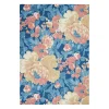 Waverly Sun N' Shade Floral Fun Blue Outdoor Rug 1 Waverly Sun N' Shade Floral Fun Blue Outdoor Rug -Mohawk shop 5155414