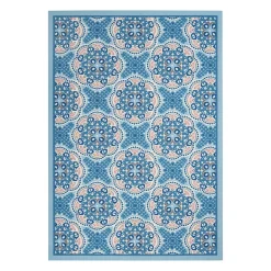 Waverly Sun N' Shade Seaglass Indoor Outdoor Rug