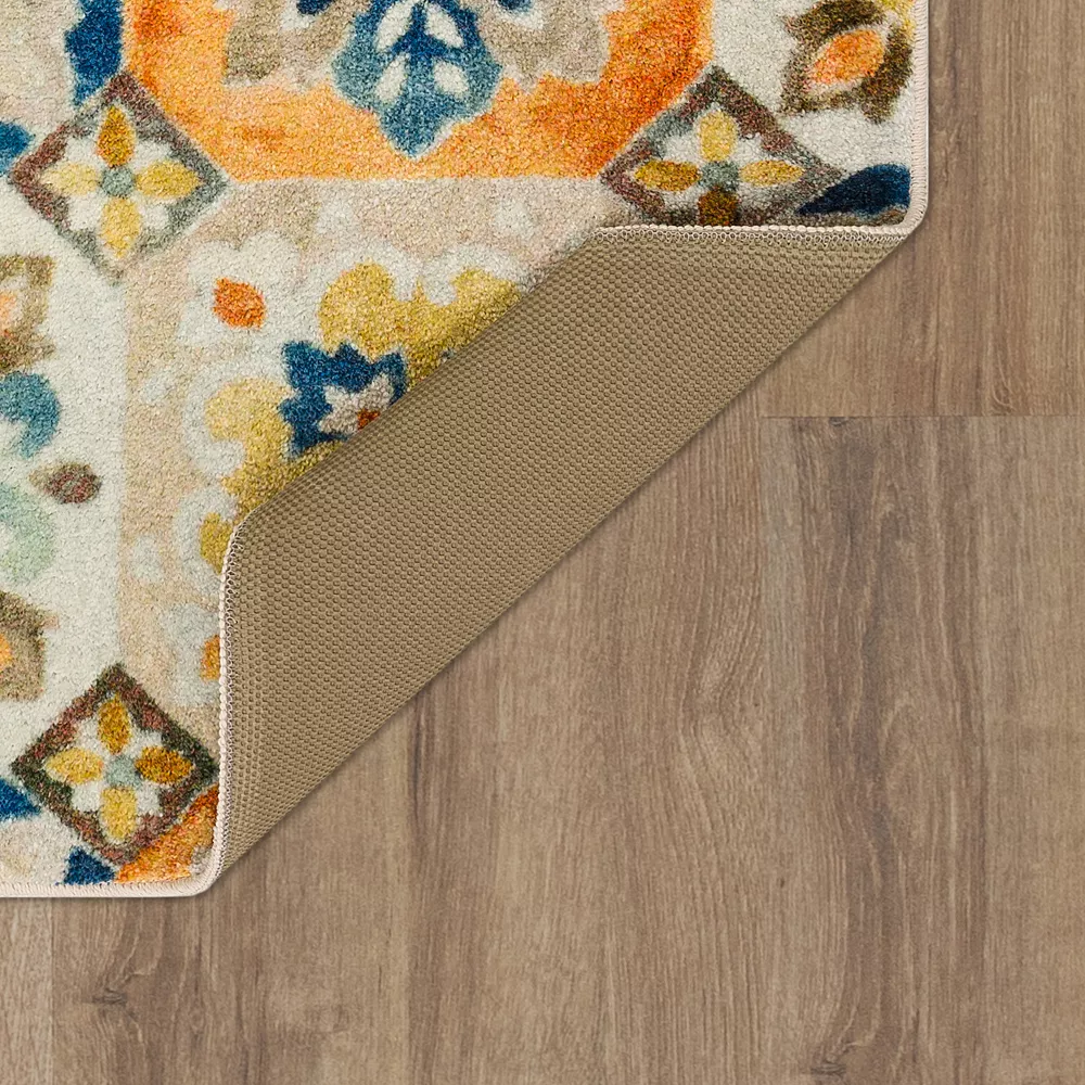 Mohawk Home Mohawk® Home Watercolor Tiles Accent Kitchen Rug 4 Mohawk Home Mohawk® Home Watercolor Tiles Accent Kitchen Rug - Image 2