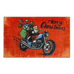Mohawk Home Mohawk® Home Motorcycle Santa Rug
