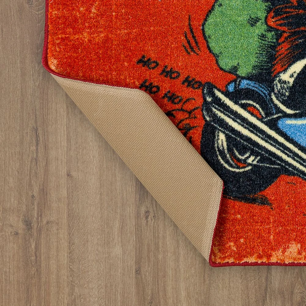 Mohawk Home Mohawk® Home Motorcycle Santa Rug 6 Mohawk Home Mohawk® Home Motorcycle Santa Rug - Image 4
