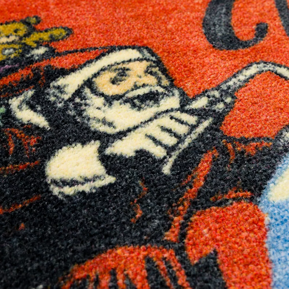 Mohawk Home Mohawk® Home Motorcycle Santa Rug 7 Mohawk Home Mohawk® Home Motorcycle Santa Rug - Image 5