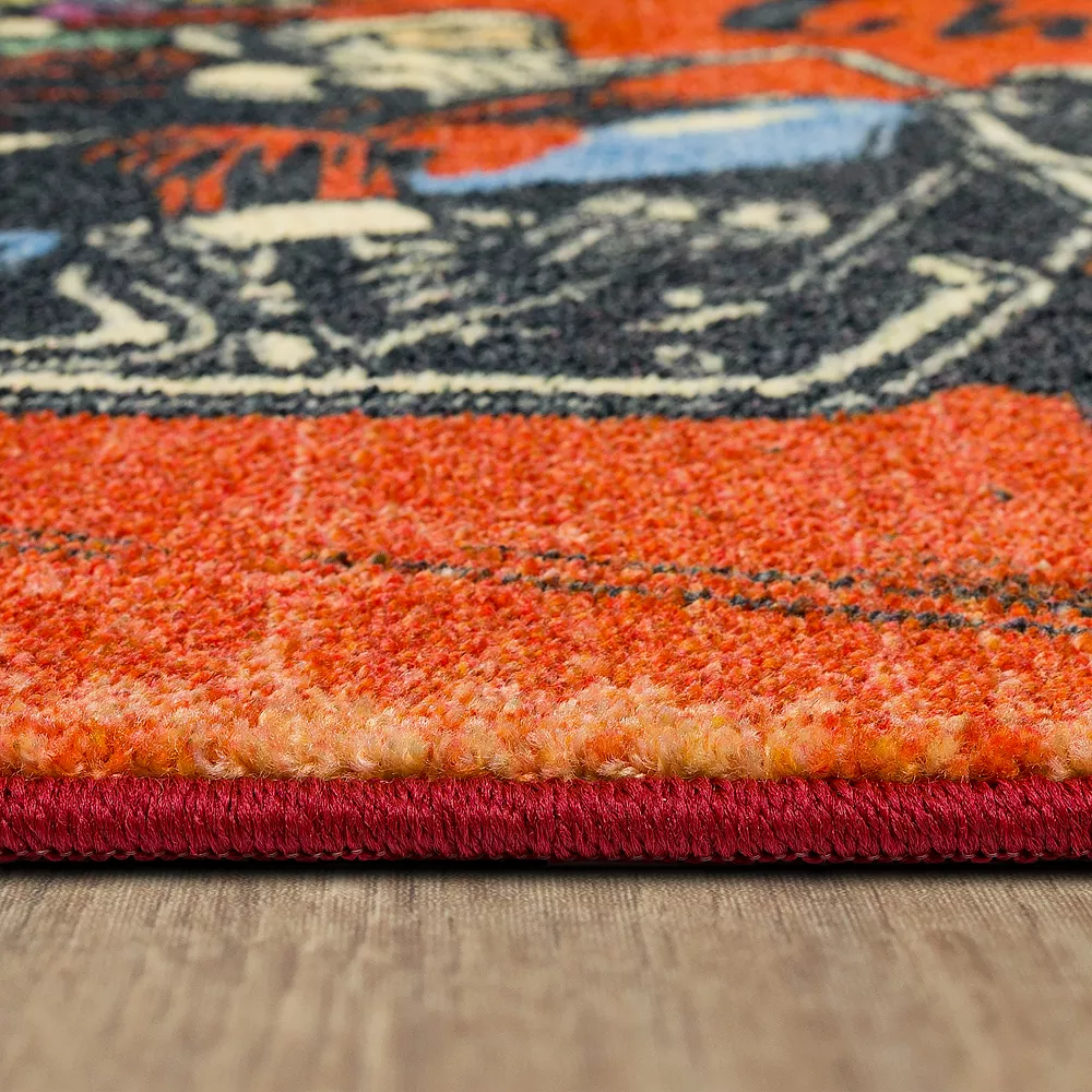 Mohawk Home Mohawk® Home Motorcycle Santa Rug 8 Mohawk Home Mohawk® Home Motorcycle Santa Rug - Image 6