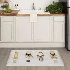 Mohawk Home Mohawk® Home Silver & Gold Nutcracker Cushioned Kitchen Mat -Mohawk shop 5494344 ALT5