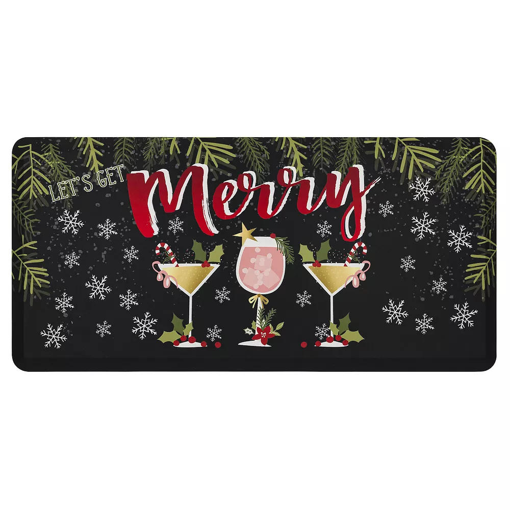 Mohawk Home Mohawk® Home Merry Martinis Cushioned Kitchen Mat 3 Mohawk Home Mohawk® Home Merry Martinis Cushioned Kitchen Mat