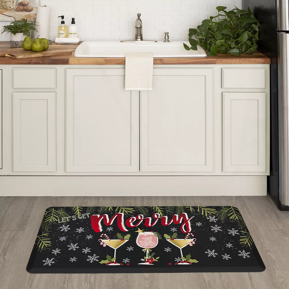 Mohawk Home Mohawk® Home Merry Martinis Cushioned Kitchen Mat 6 Mohawk Home Mohawk® Home Merry Martinis Cushioned Kitchen Mat - Image 4