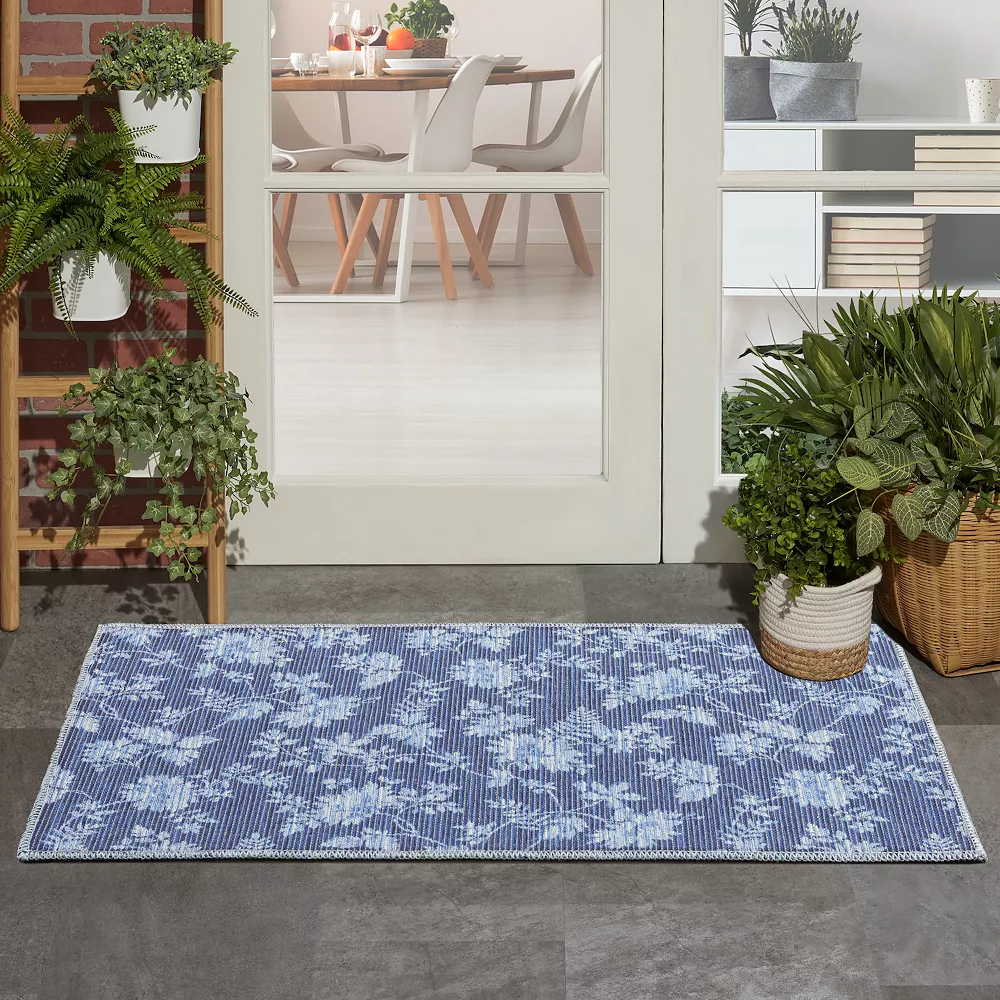 Waverly Washable Vines Area Rug 4 Waverly Washable Vines Area Rug - Image 2