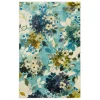 Mohawk Home Mohawk® Home Hydrangea Blooms Aqua Area Rug -Mohawk shop 5576253