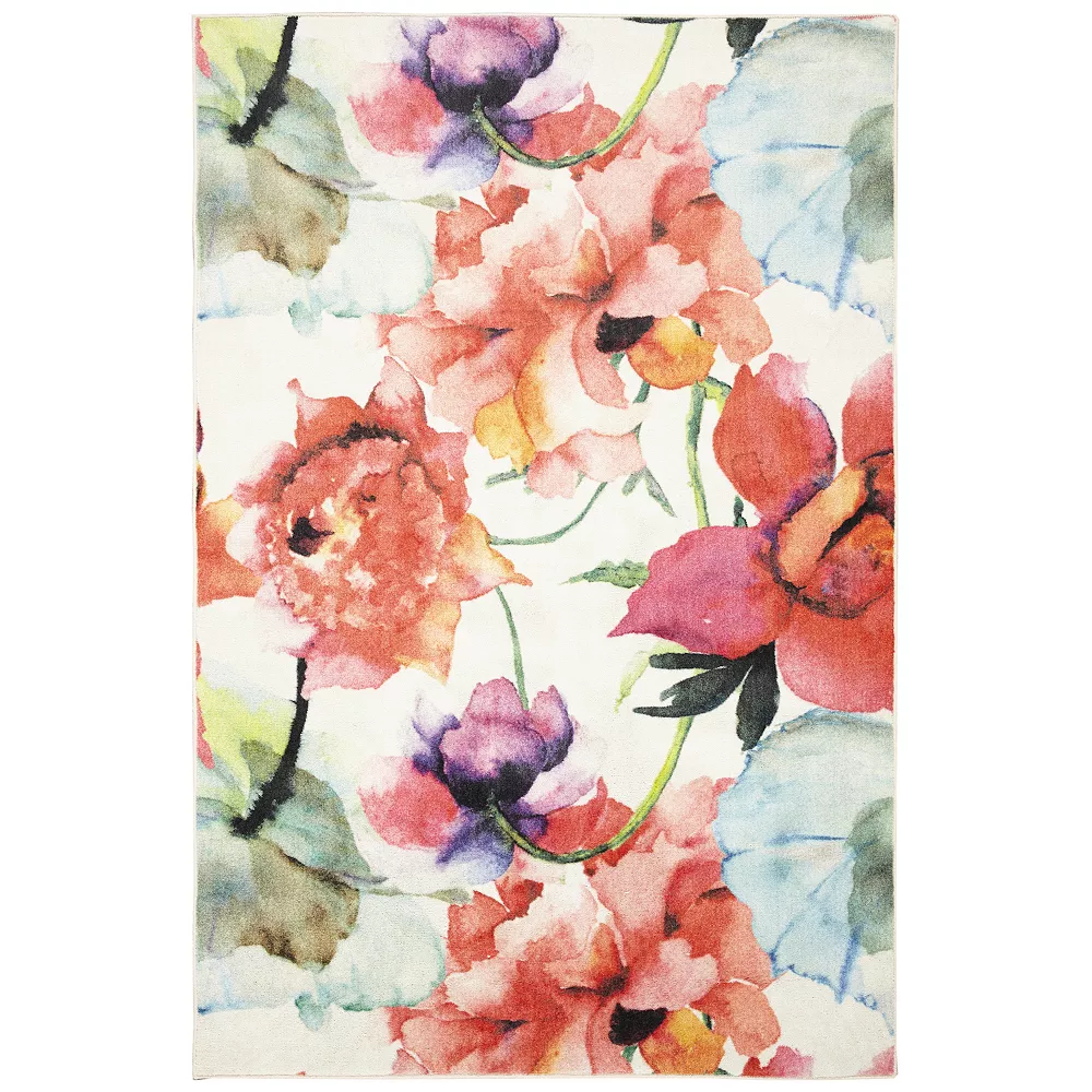 Mohawk Home Mohawk® Home Watercolor Bouquet Multi Area Rug 3 Mohawk Home Mohawk® Home Watercolor Bouquet Multi Area Rug