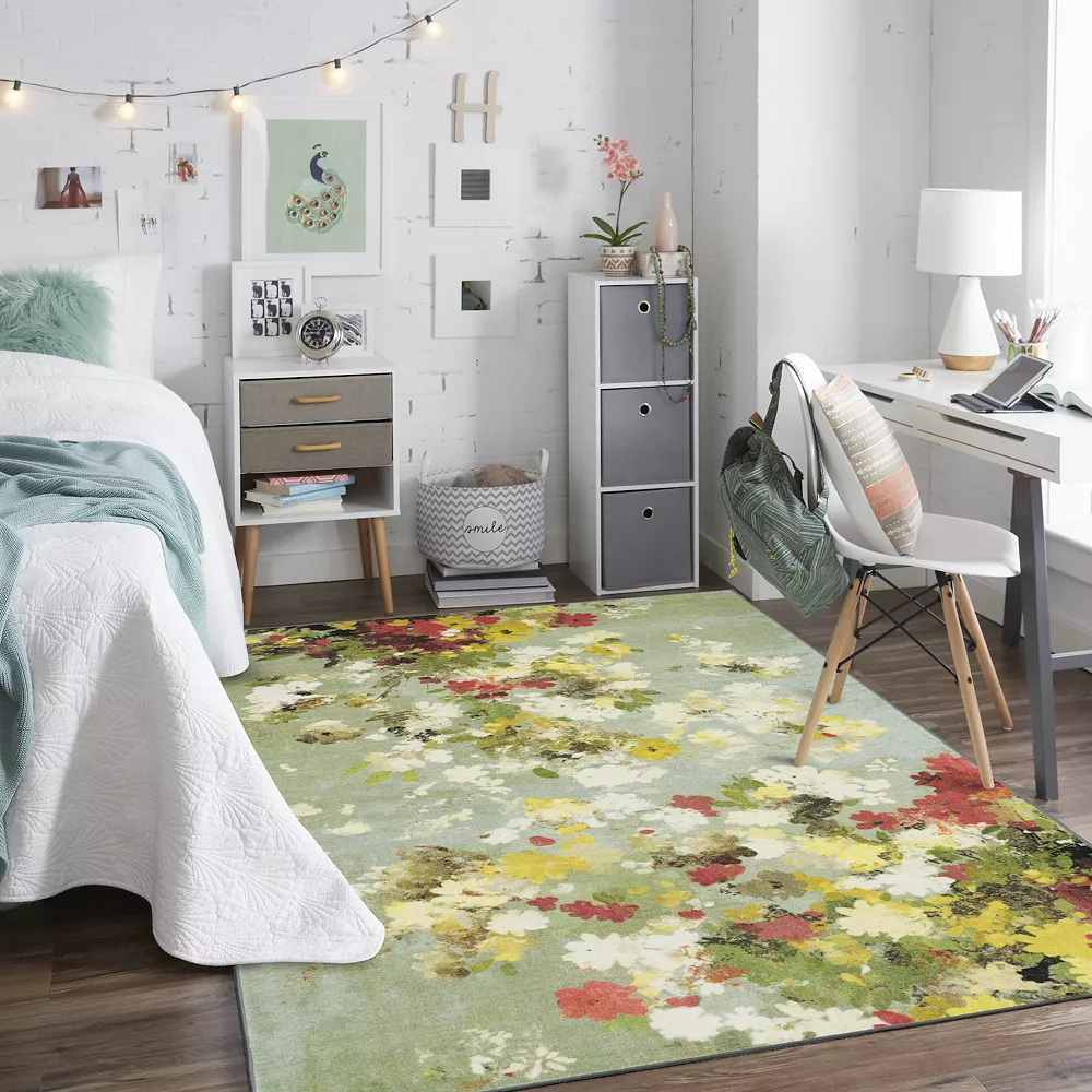 Mohawk Home Mohawk® Home Merging Floral Multi Area Rug 4 Mohawk Home Mohawk® Home Merging Floral Multi Area Rug - Image 2