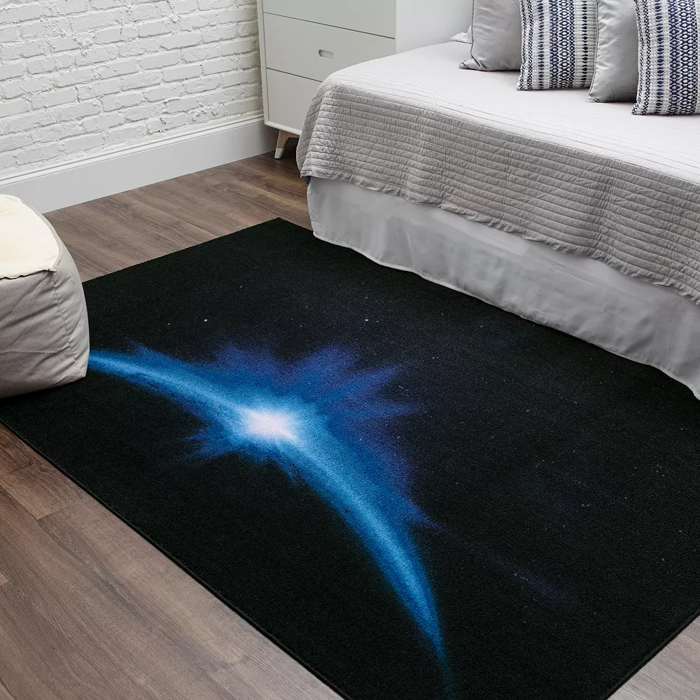 Mohawk Home Mohawk® Home Galactic Quest Navy Area Rug 5 Mohawk Home Mohawk® Home Galactic Quest Navy Area Rug - Image 3