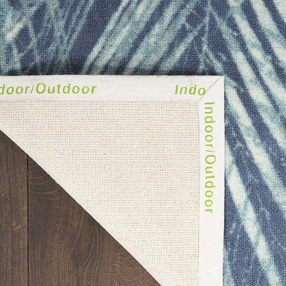 Waverly Sun N' Shade Coastal Palm Indoor Outdoor Rug 8 Waverly Sun N' Shade Coastal Palm Indoor Outdoor Rug - Image 6