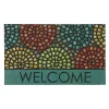 Mohawk Home Mohawk® Home Tile Spiral Medallions "Welcome" Doormat - 18'' X 30'' -Mohawk shop 5774235