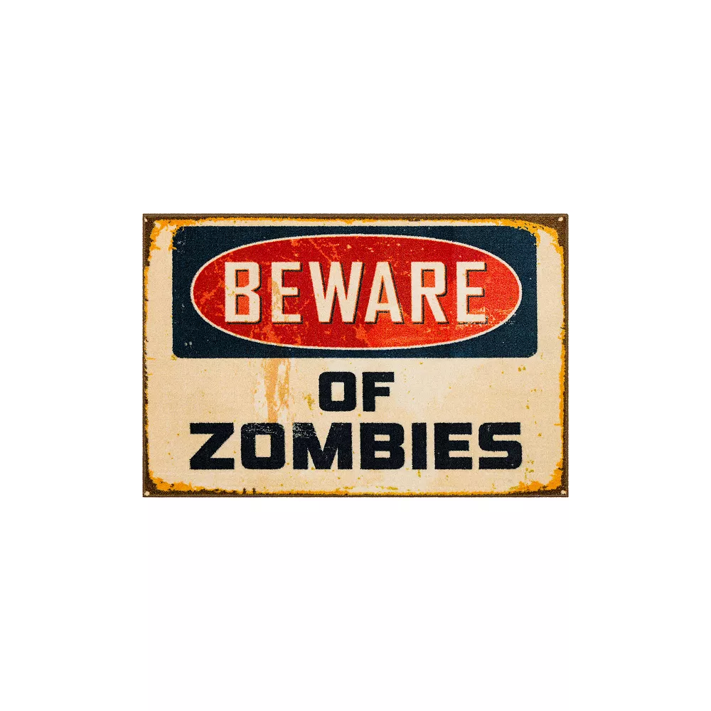 Mohawk Home Mohawk® Home Beware Of Zombies 30'' X 50 Accent Rug 3 Mohawk Home Mohawk® Home Beware Of Zombies 30'' X 50 Accent Rug